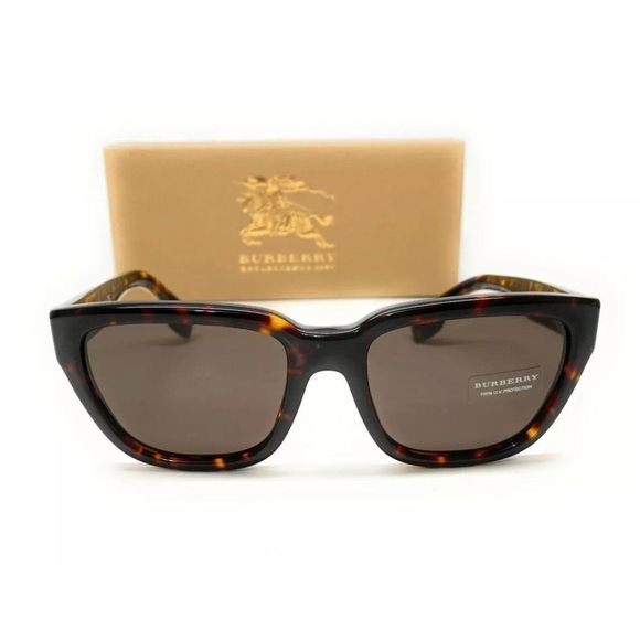 Burberry Women\'s Dark Havana Brown Sunglasses!